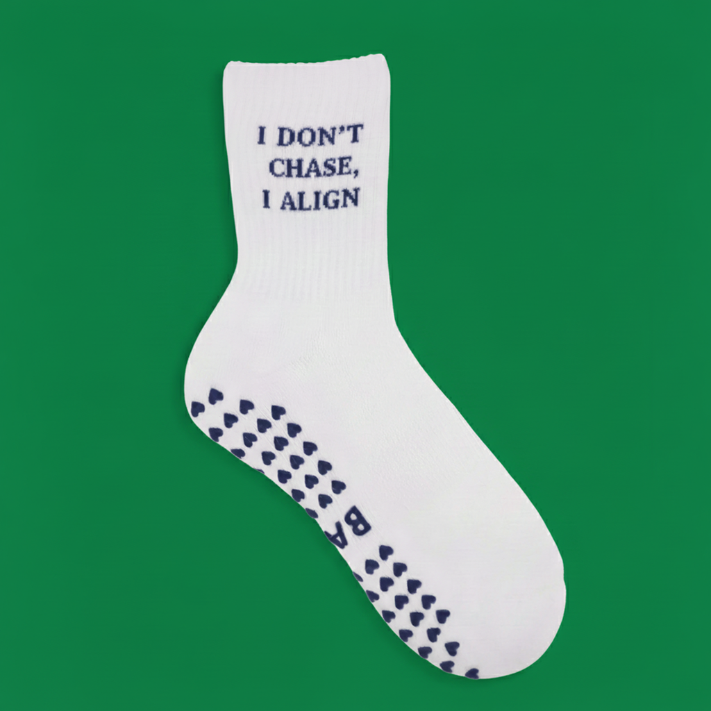 Grip Socks - I don't chase, I align